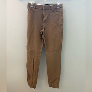 Banana Republic size 2 Kahaki Crop Skinny Trousers